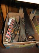 Box Containing Assorted Vintage and Other Joinery