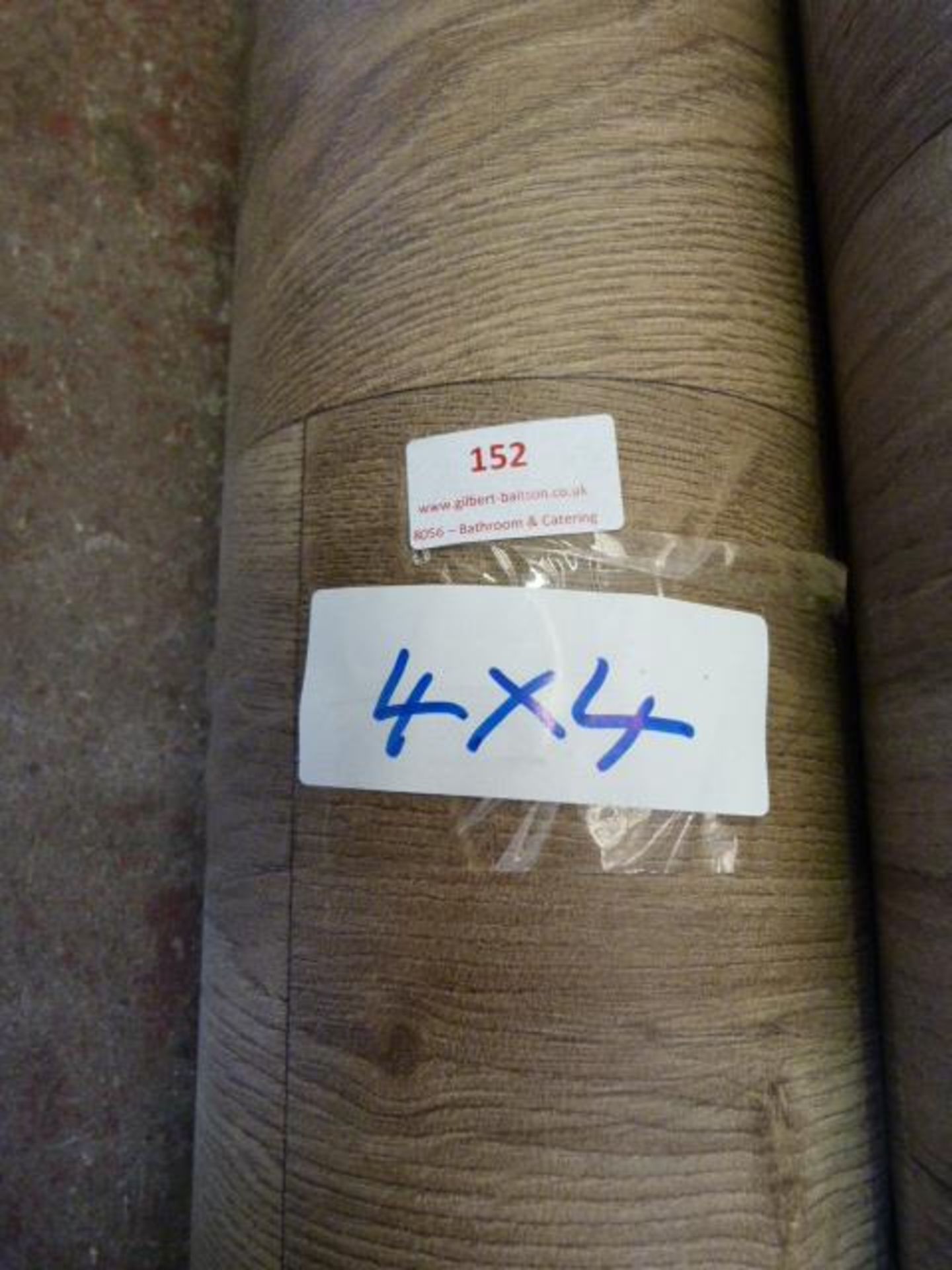 Roll of Wood Effect Lino 4x4m