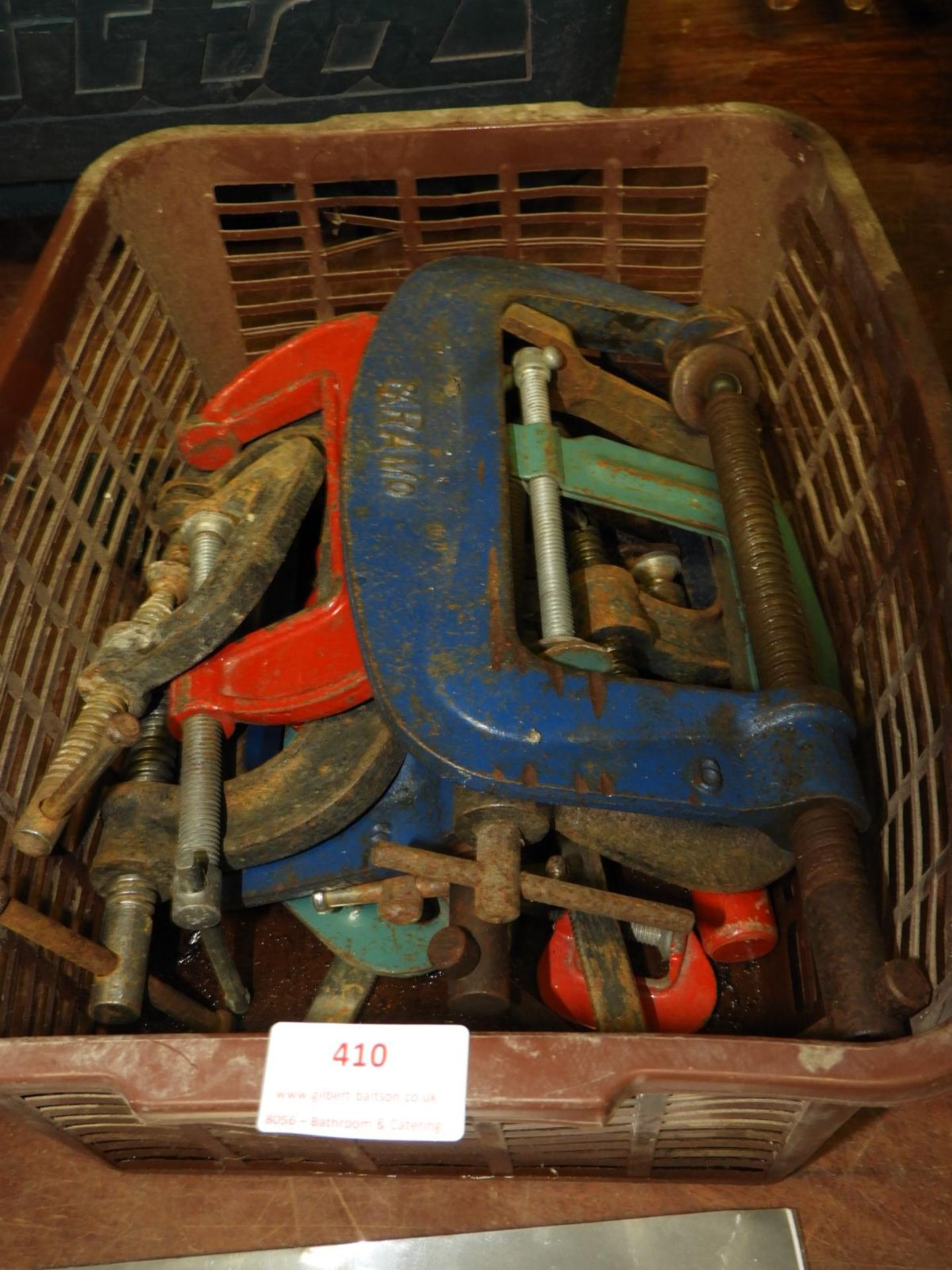 Box of G-Clamps