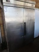 Double Door Stainless Steel Refrigeration Unit