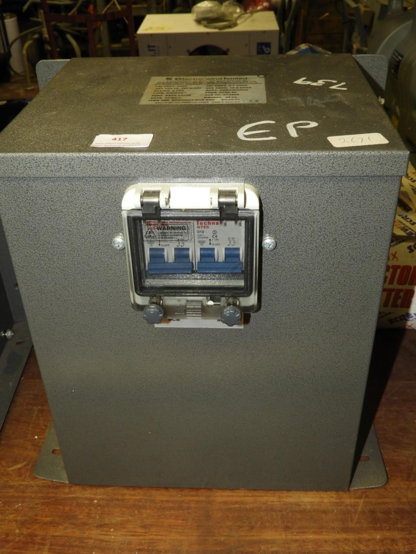 *Electro Wind Ltd 230v Transformer