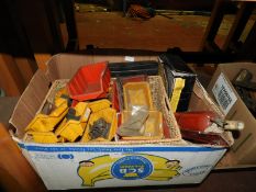 Box Containing Assorted Plastic Component Boxes an
