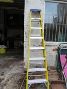 *Seven Tread Fibreglass Step Ladder