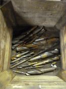 *Crate of Large Industrial Drill Bits
