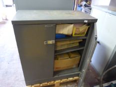 *Metal Cupboard and Contents