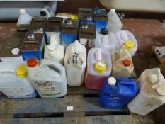 *Pallet of Part Used Refrigeration Chemicals