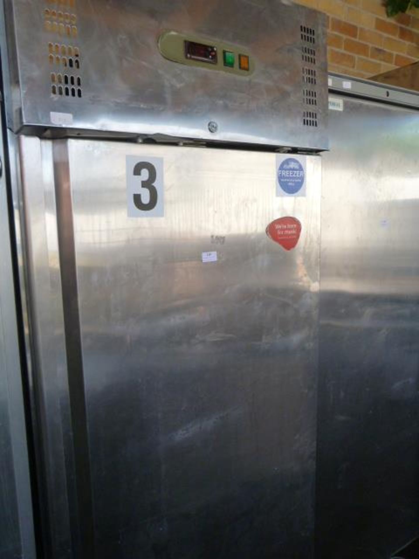 Stainless Steel Freezer