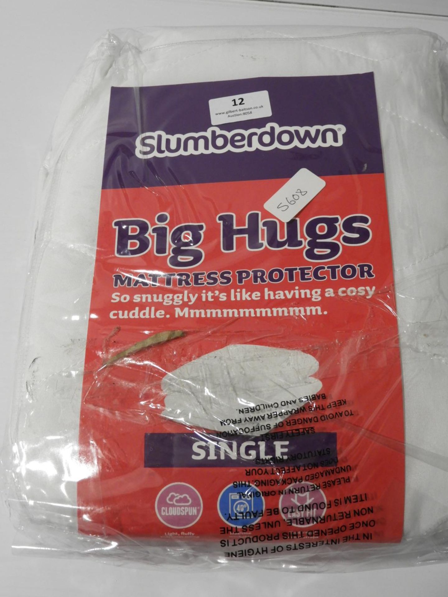 Slumberdown "Big Hug" Mattress Protector (Single)