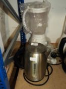 Stainless Steel Kettle, and a Blender