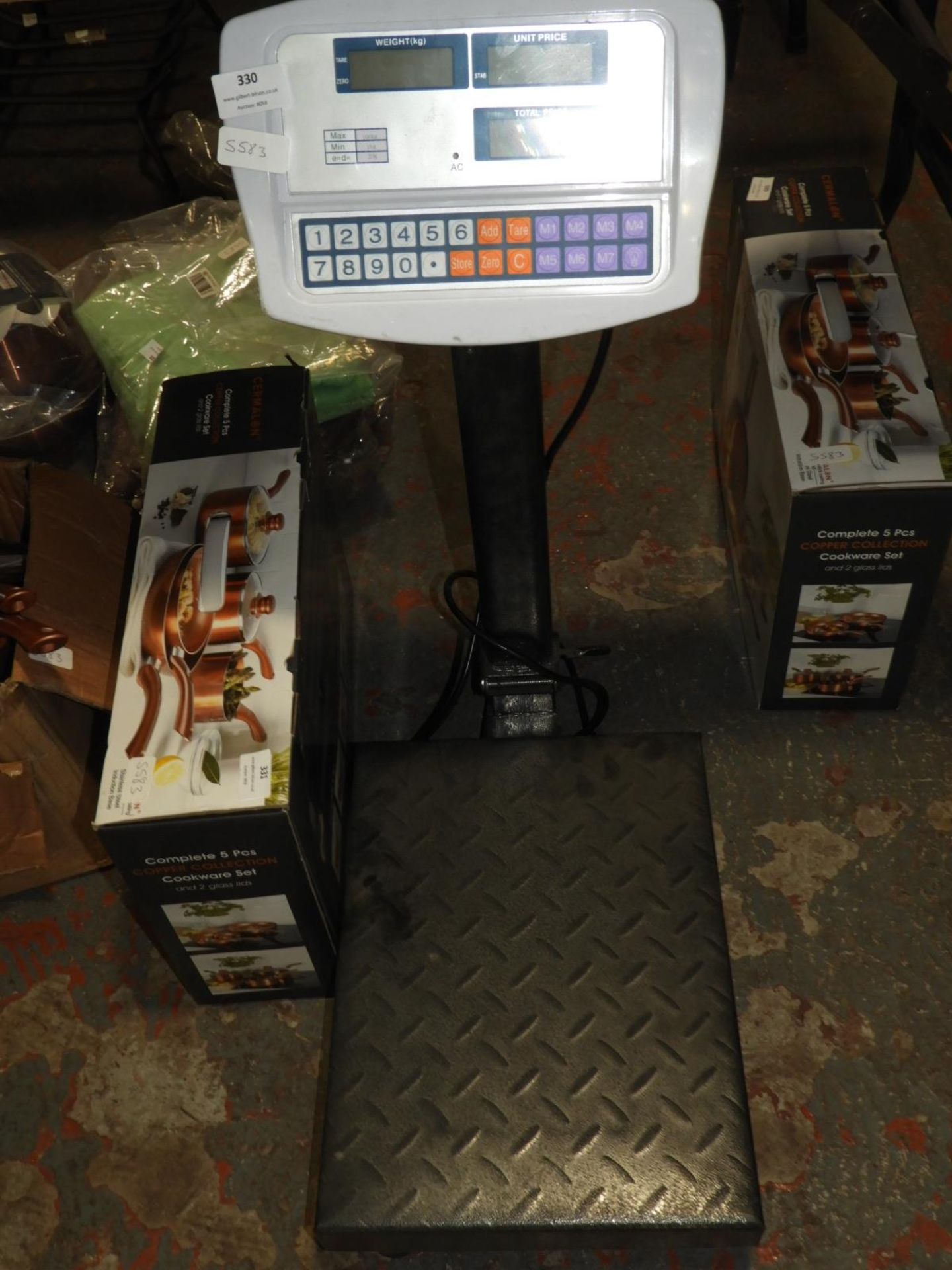 *Set of Platform Scales with Digital Readout