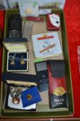Small Tray Lot of Assorted Collectibles Including
