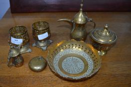 Small Collection of Eastern Brassware