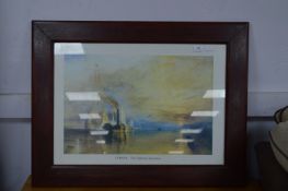 Framed Print - Turner's the Fighting Temeraire