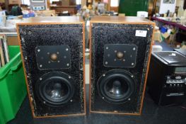 Pair of Vintage Heybrook HB2 Audio Speakers