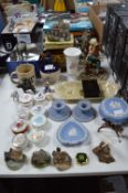 Assortment of Pottery Items Including Wedgwood etc