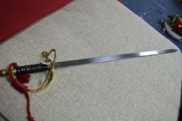 Theatrical Sword with Brass Guard