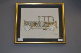 Rolls Royce Phantom 1920 Picture with Watch Parts