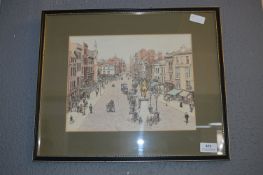 Framed Print - Hull on Market Day