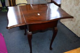 Mahogany Drop Leaf Side Table