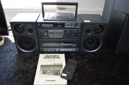 Panasonic RXDT680 Portable Stereo CD System