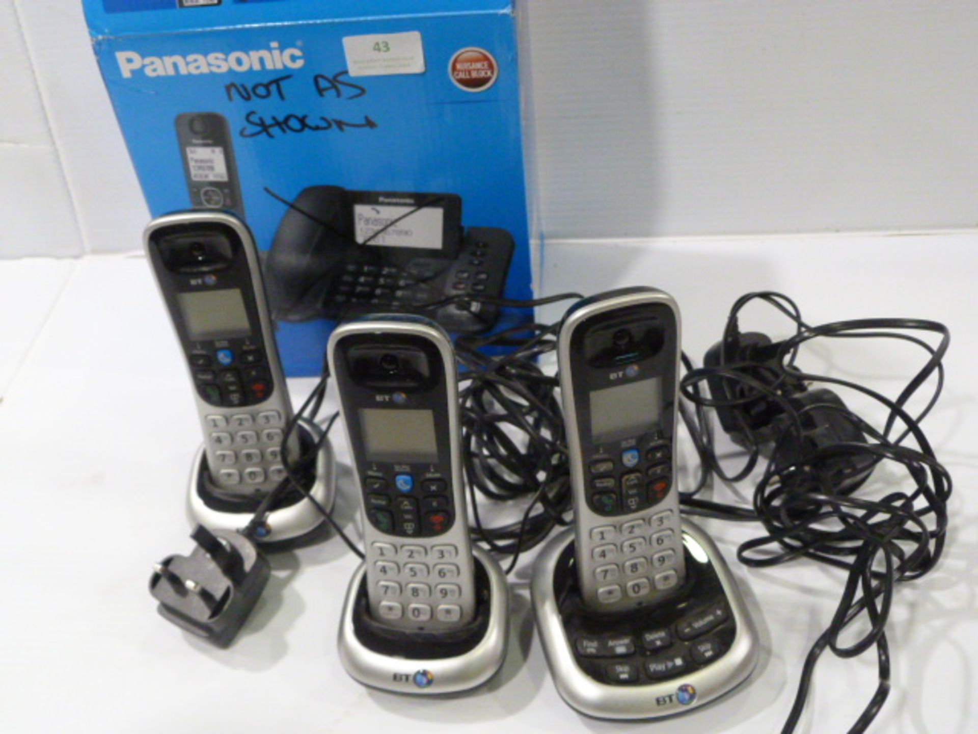 Three BT Cordless Phones