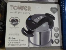 Tower 6L Stainless Steel Pressure Cooker