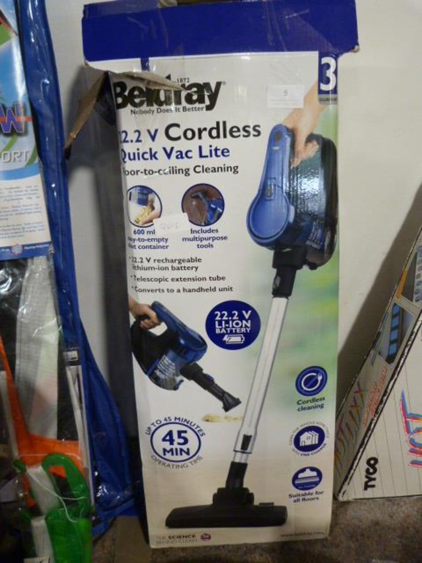 Beldray Cordless Quick Vac Lite