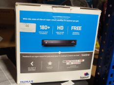 Humax Freesat Box