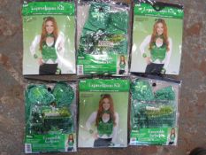 Six Four Piece Adult Leprechaun Kits