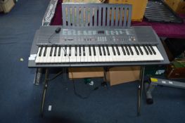 Yamaha PSR200 Electric Organ on Stand