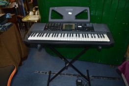 Yamaha BS530 Electric Organ on Stand