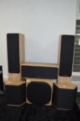 Six Surround Sound Speakers by Monitor Audio