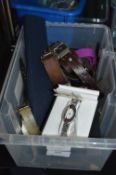 Box of Assorted Wristwatches, etc.