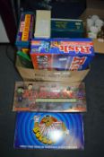 Box of Assorted Games; Trivial Pursuit, Risk, etc.