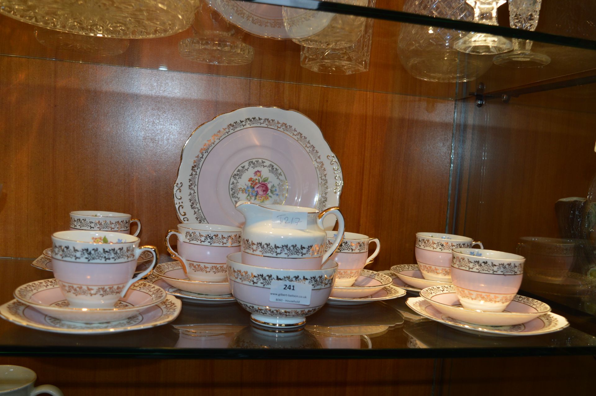 Staffordshire Part Tea Set (21 Pieces)