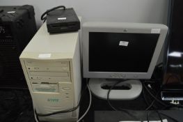 Time Computer with HP Monitor