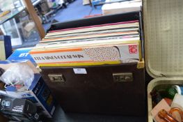 Case of Vintage 12" LP Records