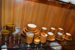 Twenty Seven Pieces of Hornsea Pottery Saffron Ware
