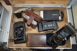 Aluminium Case of Old Cameras