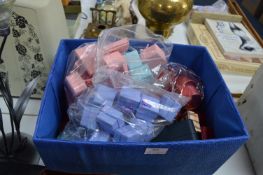 Box of Jewellery Packaging Including Ring Boxes, e