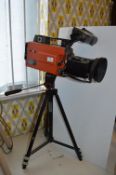 JVC Orange KY1900E Video Camera with Tripod