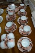 Bavarian Porcelain Part Tea Set (40 Pieces)