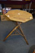 Victorian Bamboo Tripod Table (AF)