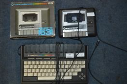 Vintage Commodore +4 Computer with Two Commodore 1531 Data Cassette Machine (In Box)