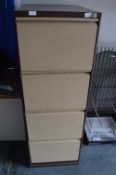 Triumph Four Drawer Metal Filing Cabinet