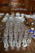 Large Collection of Vintage Liqueur Glasses etc.