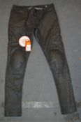 Pair of Red Root Ride Out Motorbike Jeans (Black)