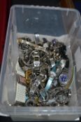 Box of Assorted Wristwatches, etc.
