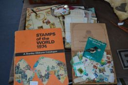 Stanley Gibbons Stamp Catalogue and Assorted Stamp