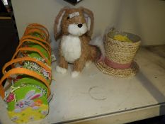 *Easter Bunny Hat and Eight Easter Egg Baskets